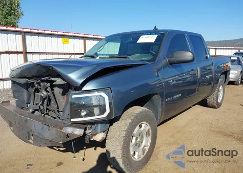 2007 Chevrolet Silverado 1500 Lt1 из США, поврежденный, VIN 2GCEK133271697746